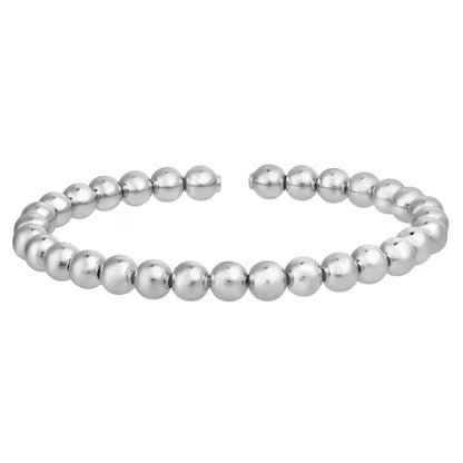 3 Piece Polished Bangle Set in Sterling Silver