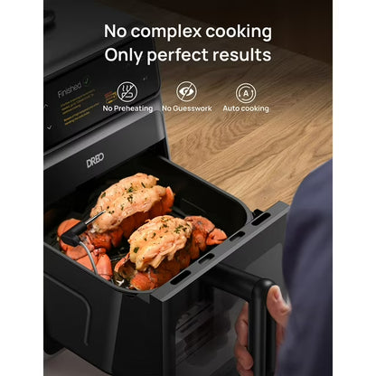 DREO 6-Quart Smart Air Fryer with 3 Modes