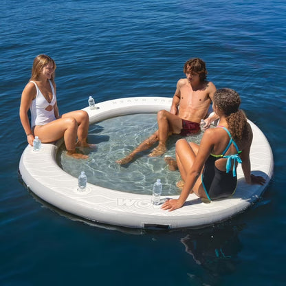 Aqua Haven Floating Mesh Pool Hammock