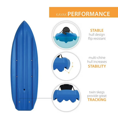 Lotus 8' Sit-On-Top Kayak, Paddle Included