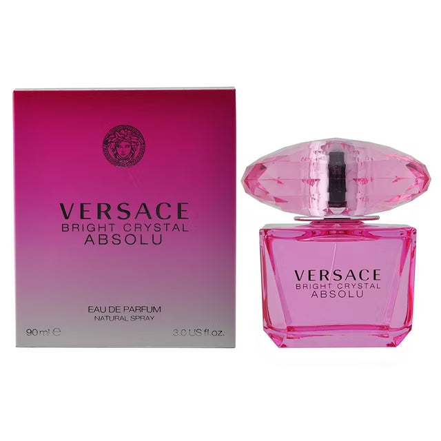 Versace Bright Crystal Absolu Eau de Parfum Spray, 3.0 fl. oz.