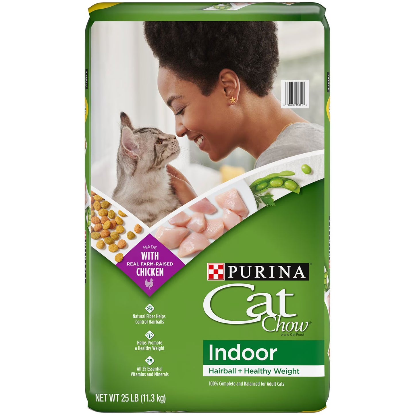 Cat Chow, Chicken Indoor Adult Dry Cat Food