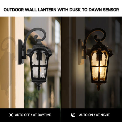 20inch Wall Lantern with Photocell (Bulb Included) 800Lumen