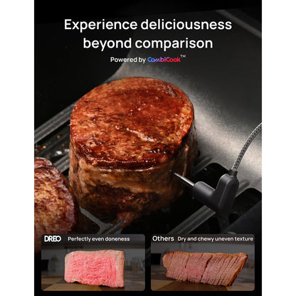 DREO 6-Quart Smart Air Fryer with 3 Modes