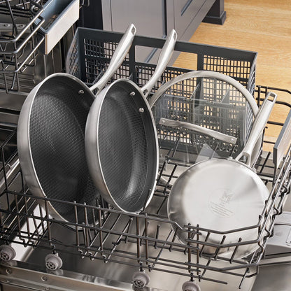 3-Piece Hybrid Fry Pan Set