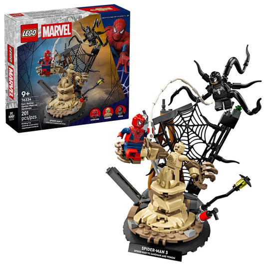 LEGO Marvel Epic Battle: Spider-Man vs. Sandman Building Set, 201 pc.