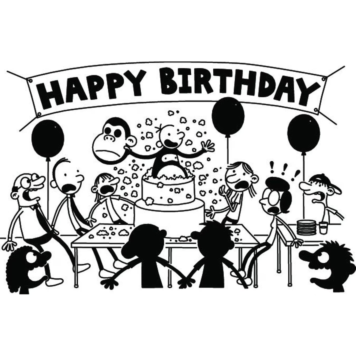 Diary of a Wimpy Kid: Partypooper - Book 20 of 20, Hardcover