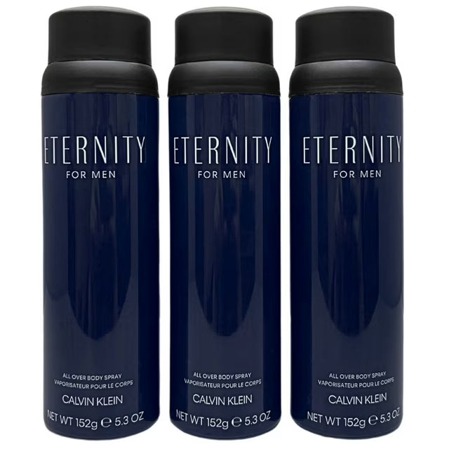 Eternity for Men Spray, 5.4 fl oz, 3 pk