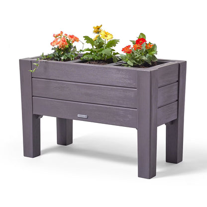 Lakewood Dark Cedar Raised Planter
