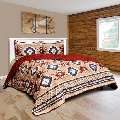 Yellowstone 3-Piece Quilt Set, Assorted Sizes