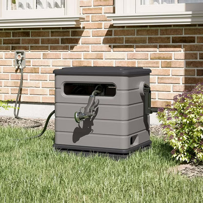 Swivel Water Hose Reel Hideaway