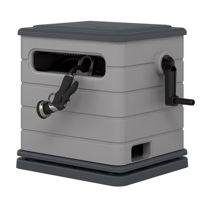 Swivel Water Hose Reel Hideaway