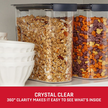Brilliance 2-Pack Cereal Pantry Storage, 18-Cup