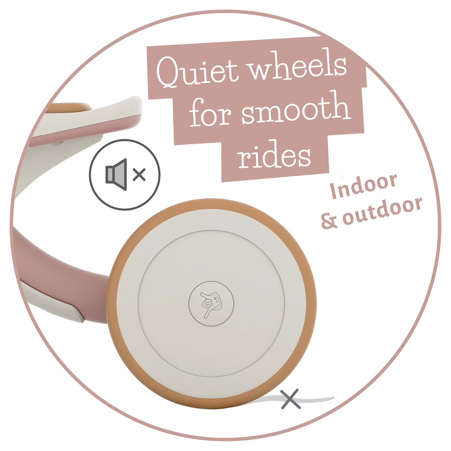 Cruzi Ride-On Stable 4-Wheeler Bike