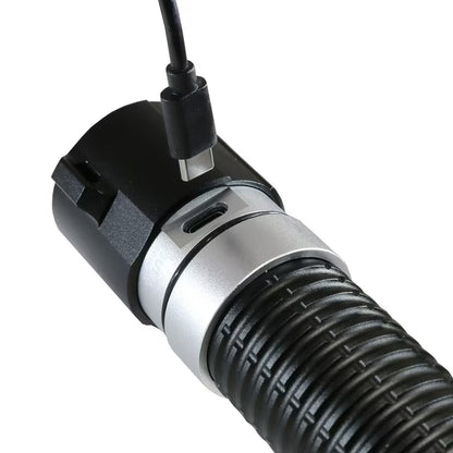 8,000 Lumen Dual Power Flashlight