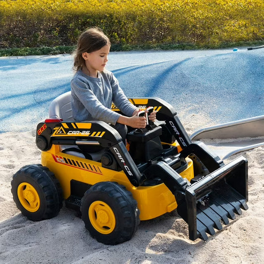 Bulldozer 12-Volt Kids Ride-On