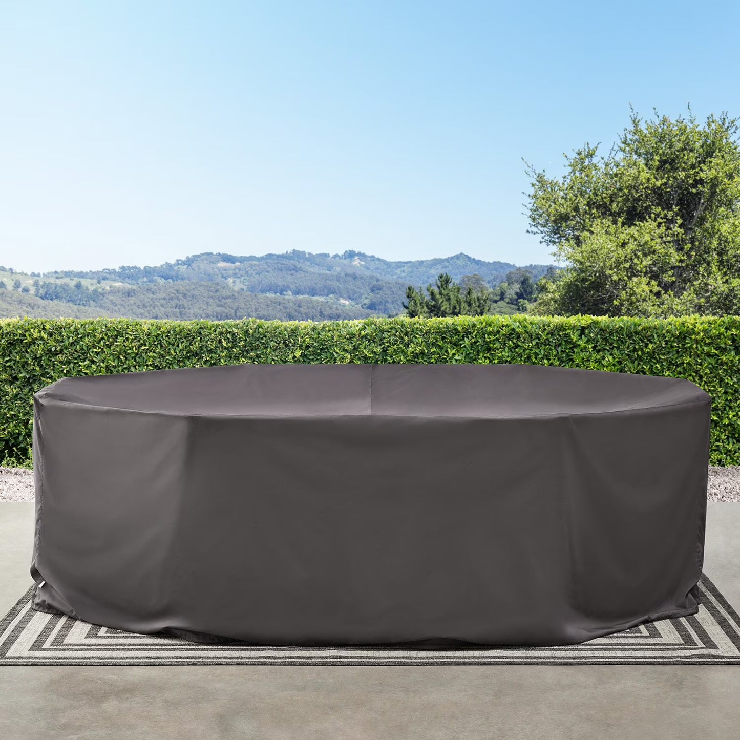 Sheffield Dining Set with Sunbrella Fabric, 7pc