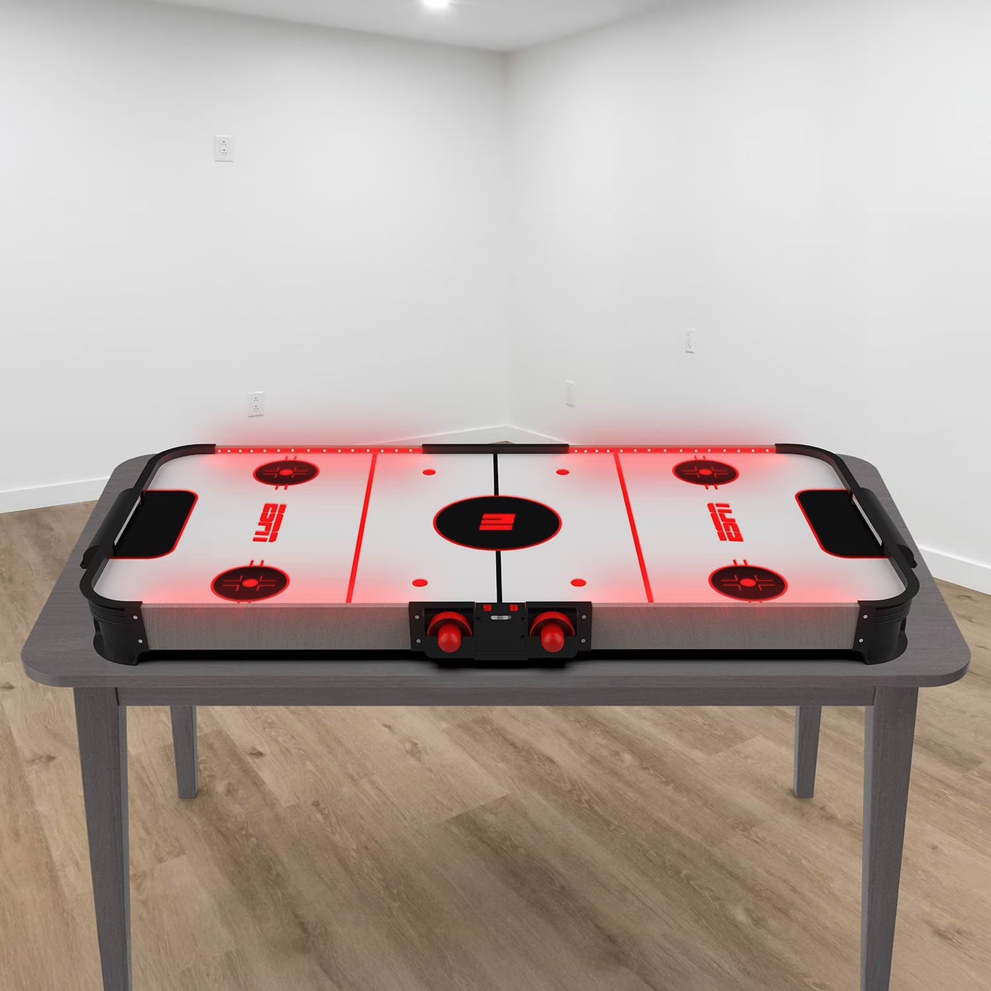 Jumbo LED Tabletop Air Hockey