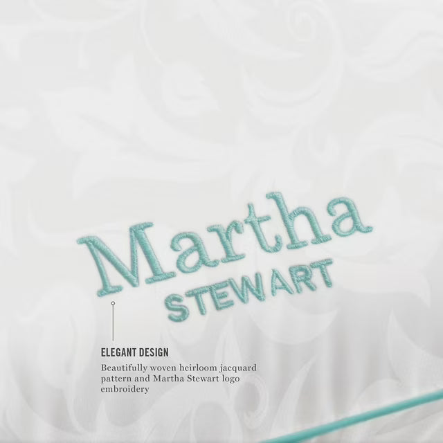 2-Pack Heirloom Jacquard Down Alternative Bed Pillows