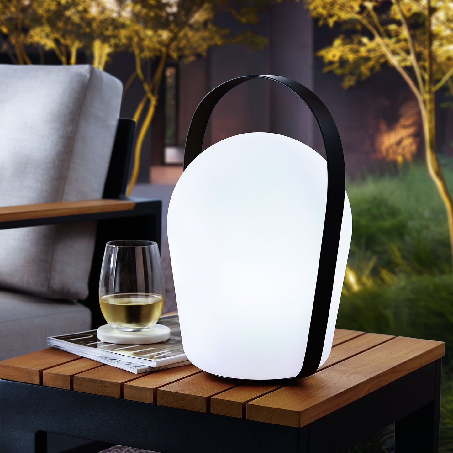 Color Changing 15" Outdoor Lantern