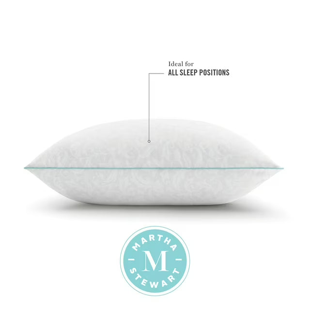 2-Pack Heirloom Jacquard Down Alternative Bed Pillows