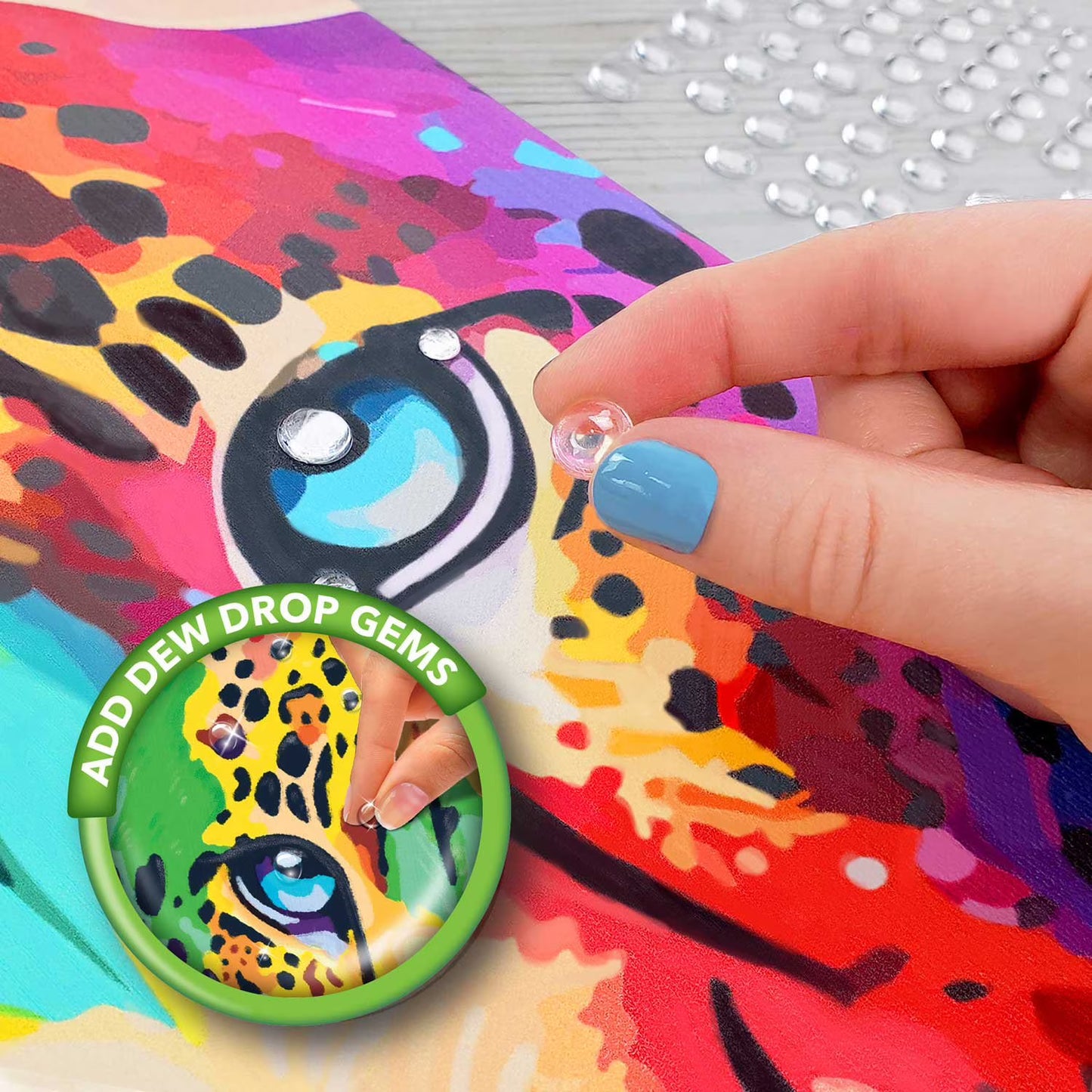 Tropical Paint By Number 3 Canvas Panel Set