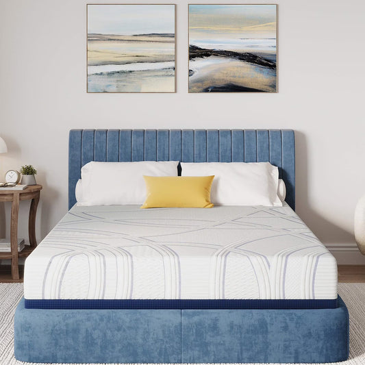 12" Firm Gel Memory Foam Mattress