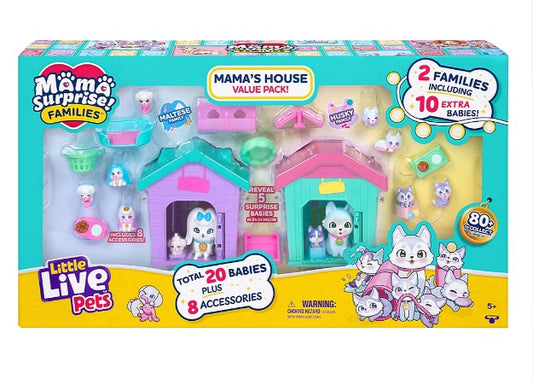 Live Pets Mama Surprise Families Mamas House Value Pack
