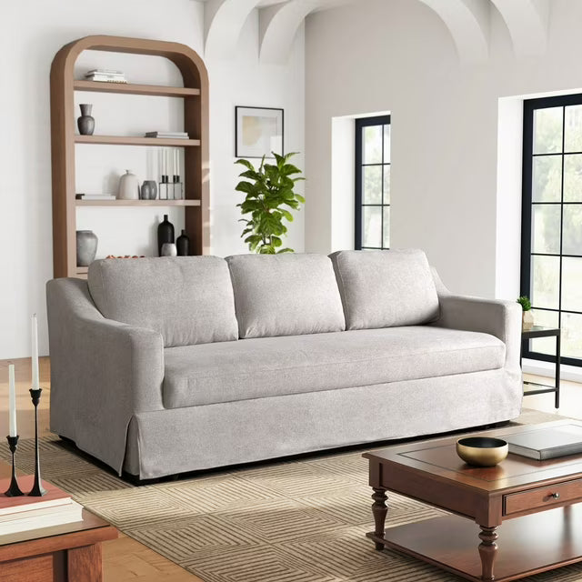 Harvard Linen Fabric Convertible Sofa