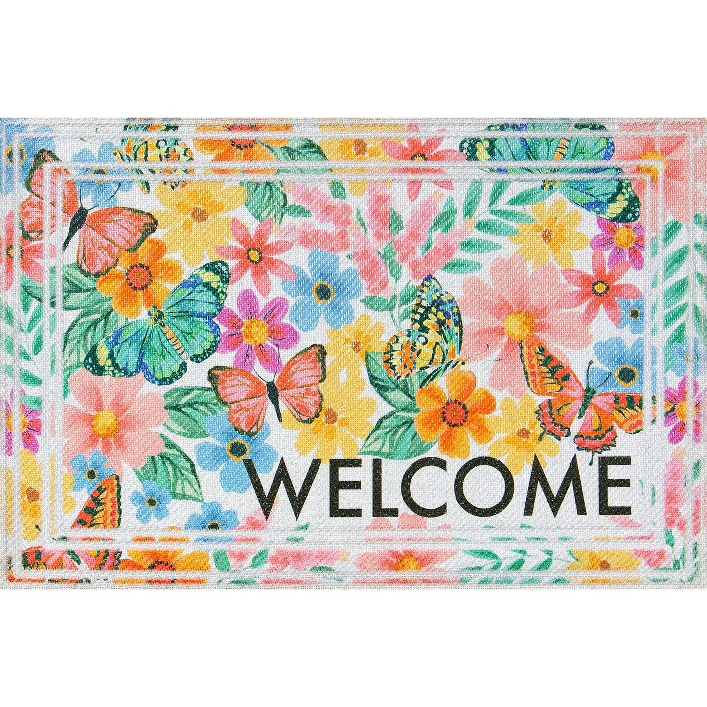 Apache Mills Decorative Sparkle Indoor/Outdoor Doormat