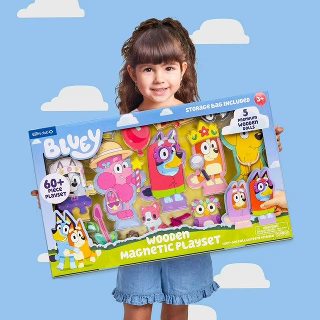 Wooden Magnetic Playset