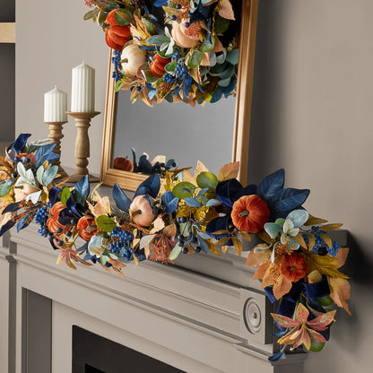 Blue Harvest Garland