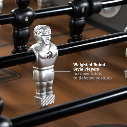 Foosball Table with Bonus Dartboard - Hall of Games Kinwood 56"