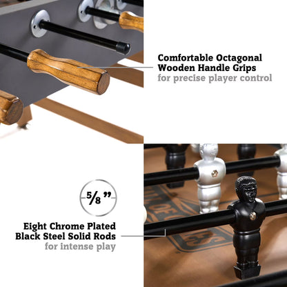 Foosball Table with Bonus Dartboard - Hall of Games Kinwood 56"