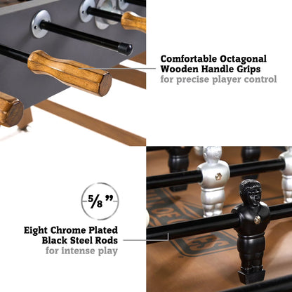 Foosball Table with Bonus Dartboard - Hall of Games Kinwood 56"