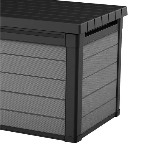 150 Gal. Resin Large Durable Grey Deck Box