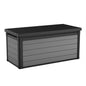 150 Gal. Resin Large Durable Grey Deck Box