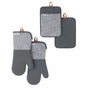 KitchenAid Chambray 4-piece Mitt Set