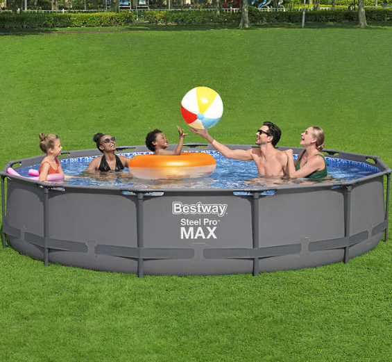 Bestway Steel Pro MAX 13’ x 30” Round Above Ground Pool Set