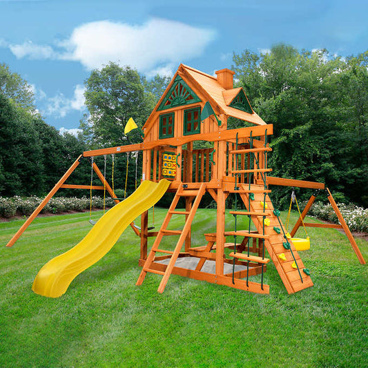 Gorilla Playsets Tahoe Treehouse Swing Set- Do It Yourself