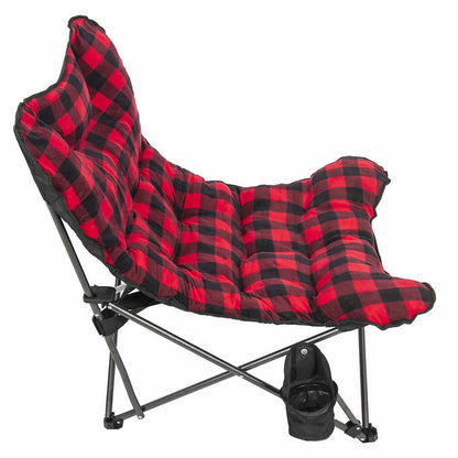 Jumbo Fleece Padded Comfort Chair