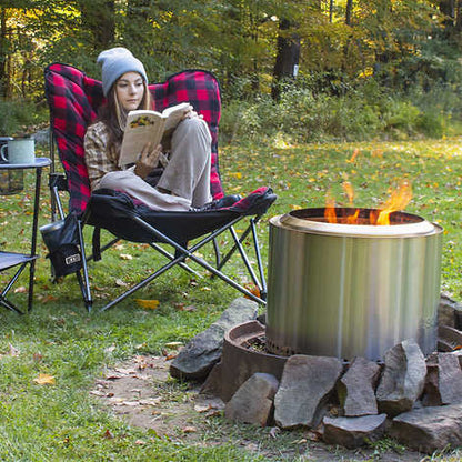 Jumbo Fleece Padded Comfort Chair
