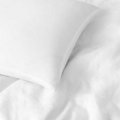WelHome Cotton Linen Relaxed Duvet Cover, 3-piece Set