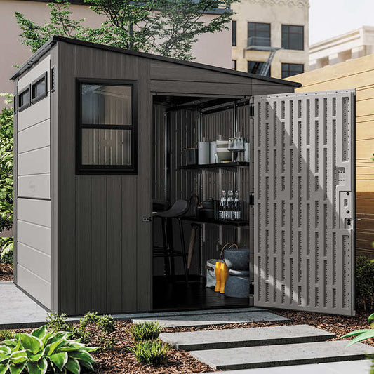 Suncast 8’x7’ Cabana Entertainment Shed