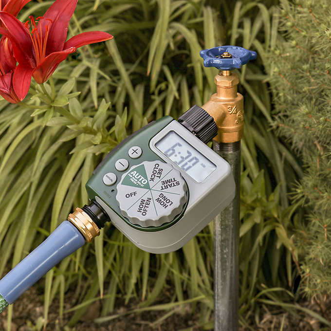 Orbit 1-Outlet Programmable Hose Faucet Timer, 2-pack