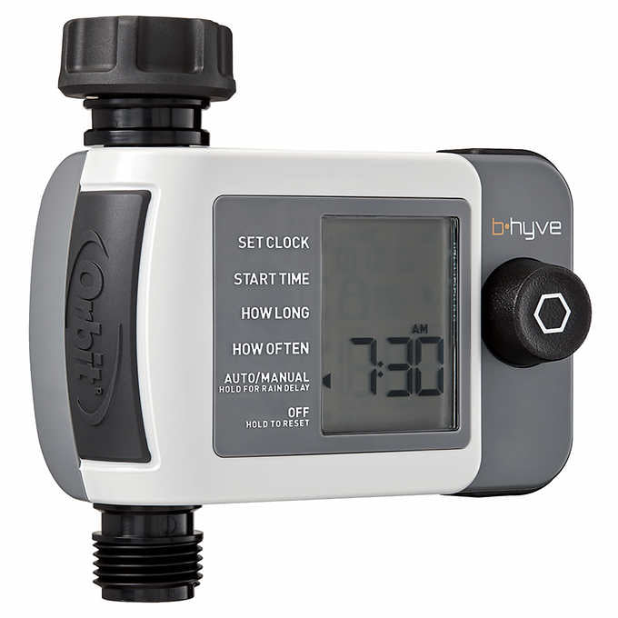 Orbit B-Hyve XD 1-Port Smart Home Watering Timer 2-pack with Wi-Fi Hub