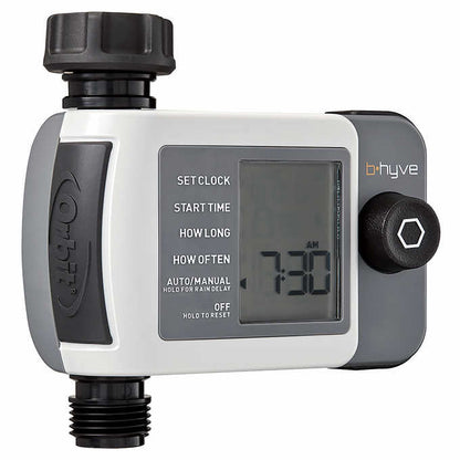 Orbit B-Hyve XD 1-Port Smart Home Watering Timer 2-pack with Wi-Fi Hub