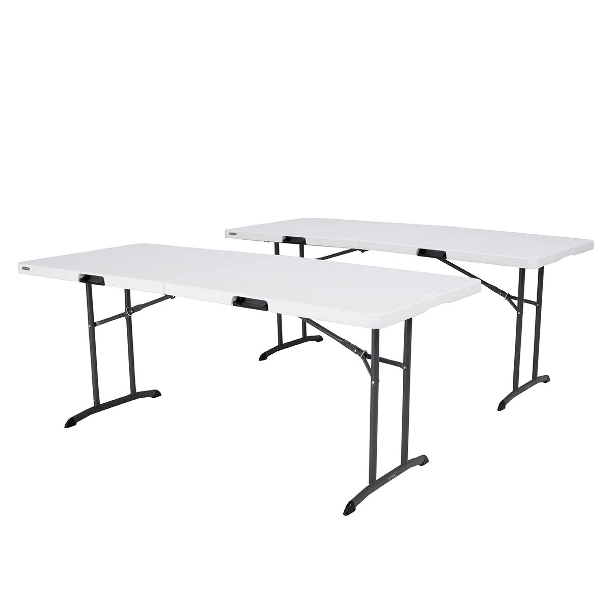 Commercial 6' Fold-in-Half Table, 2-pack