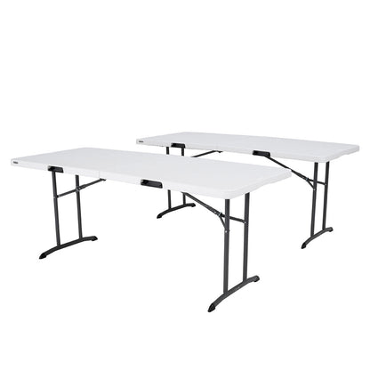 Commercial 6' Fold-in-Half Table, 2-pack