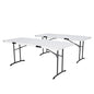 Commercial 6' Fold-in-Half Table, 2-pack